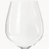 Set di 4 bicchieri da vino rosso in cristallo Galilee