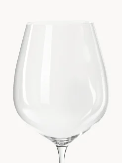 Set di 4 bicchieri da vino rosso in cristallo Galilee