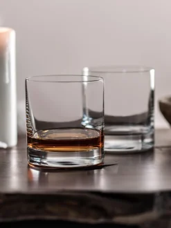 Set di 4 bicchieri da whisky in cristallo Tavoro