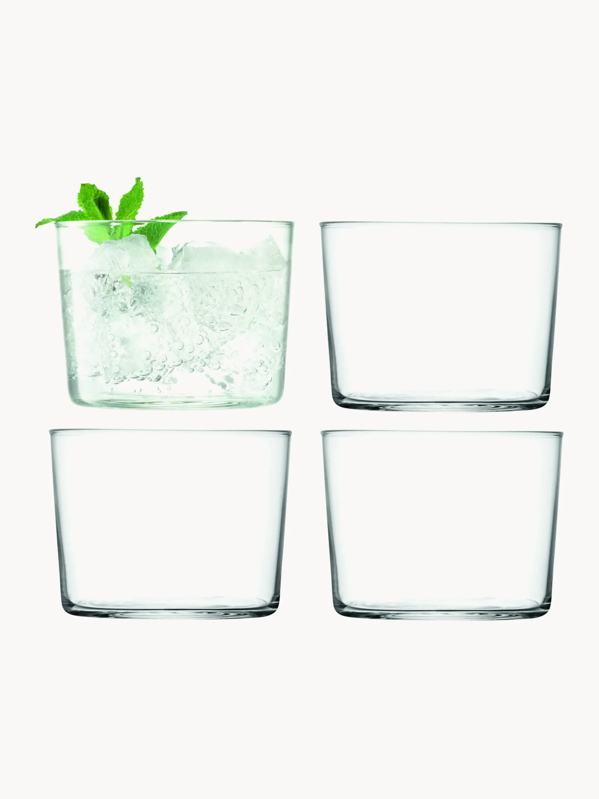 Set di 4 bicchieri Gio