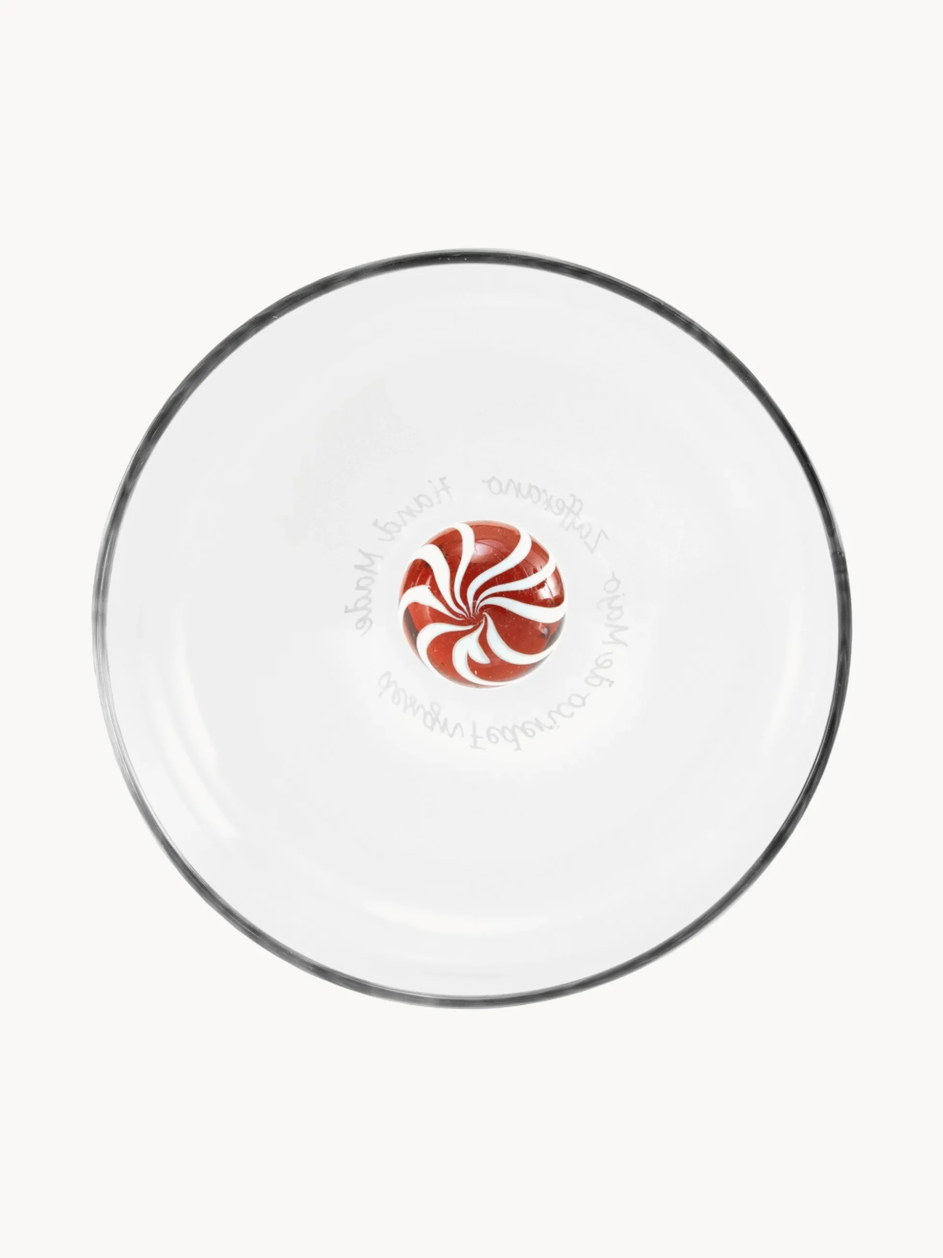 Set di 4 bicchieri in vetro borosilicato fatti a mano Bilia Candy