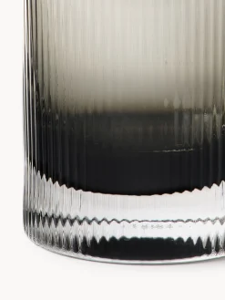 Set di 2 bicchieri in vetro soffiato Ripple