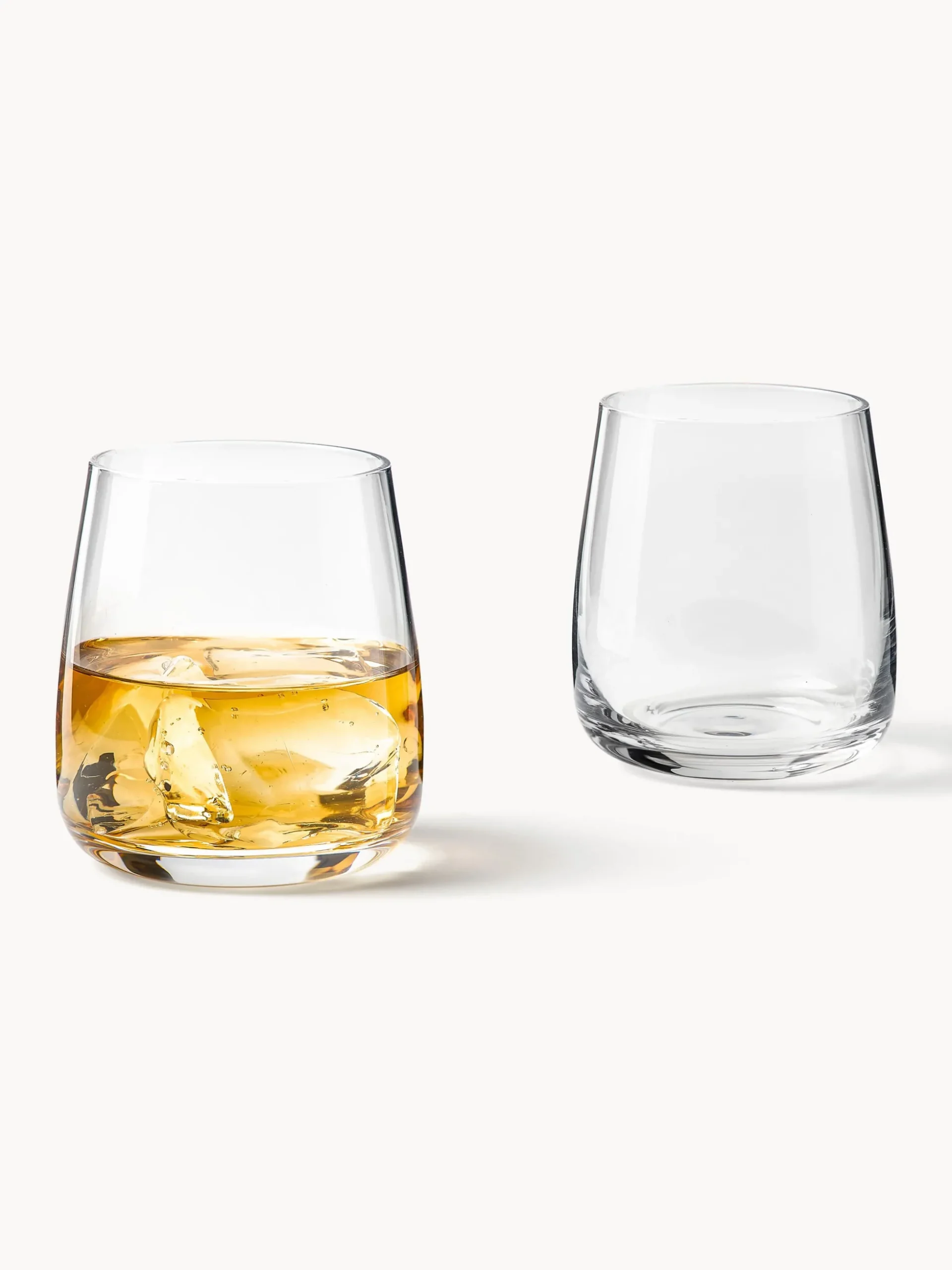 Set di 4 bicchieri in vetro soffiato Ellery