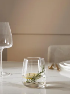 Set di 4 bicchieri in vetro soffiato Ellery