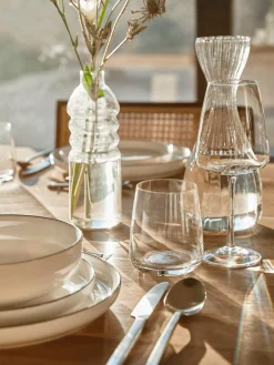 Set di 4 bicchieri in vetro soffiato Ellery