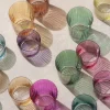 Set di 4 bicchieri in vetro soffiato Gems