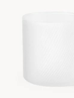 Set di 4 bicchieri in vetro soffiato Limon