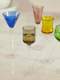 Set di 6 bicchierini in vetro soffiato Lyngby
