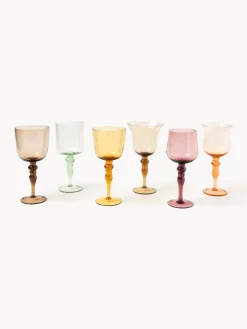 Set di 6 calici fatti a mano Goblet