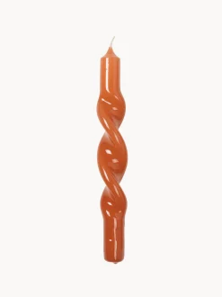 Set di 2 candele a bastoncino fatte a mano Twist