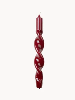 Set di 2 candele a bastoncino fatte a mano Twist