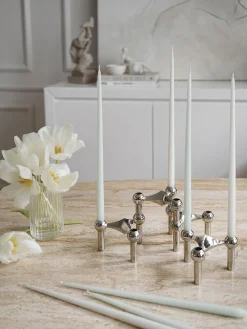 Set di 6 candele a bastoncino sottili Stoff Nagel