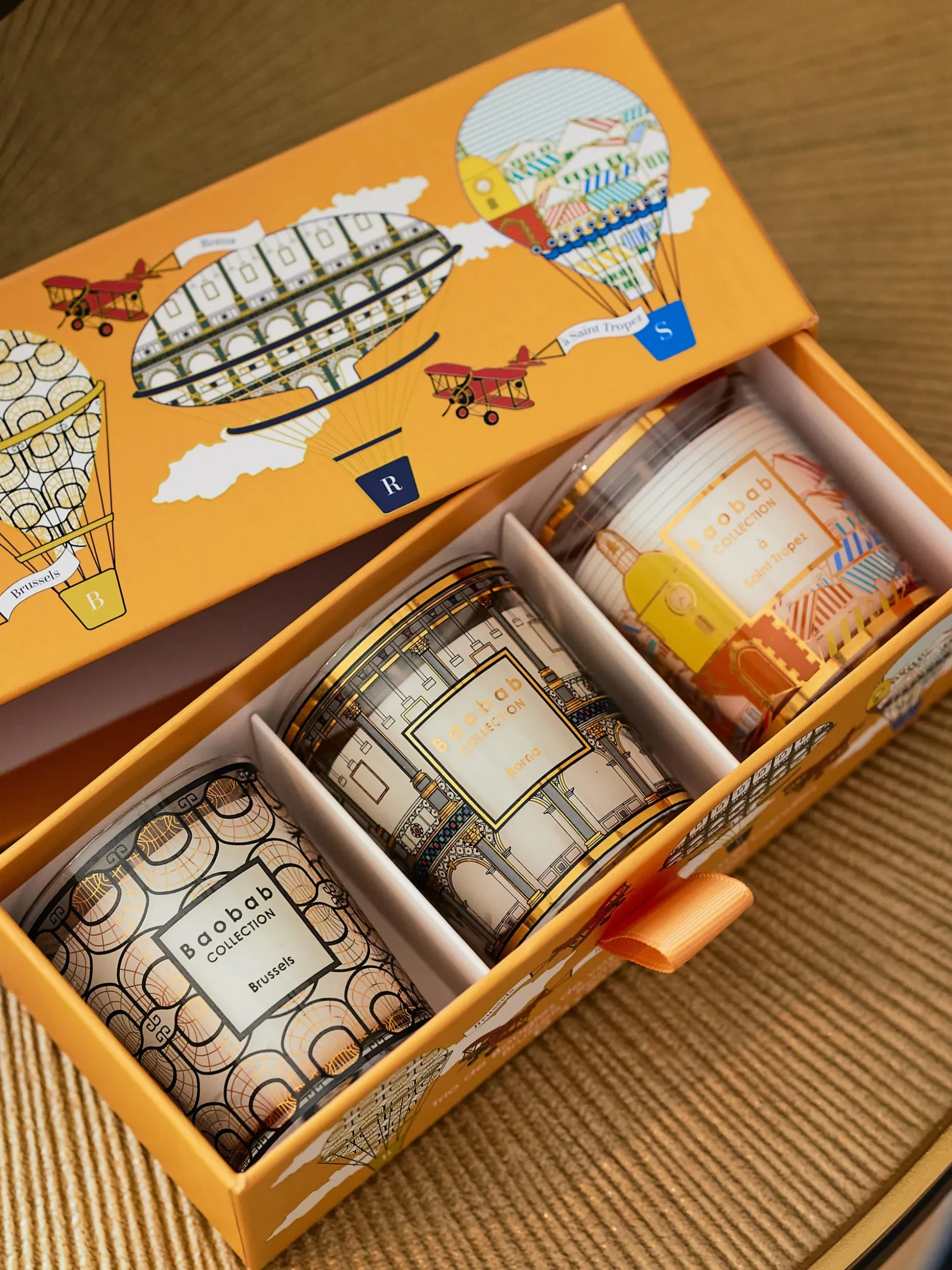 Set di 3 candele profumate My First Baobab