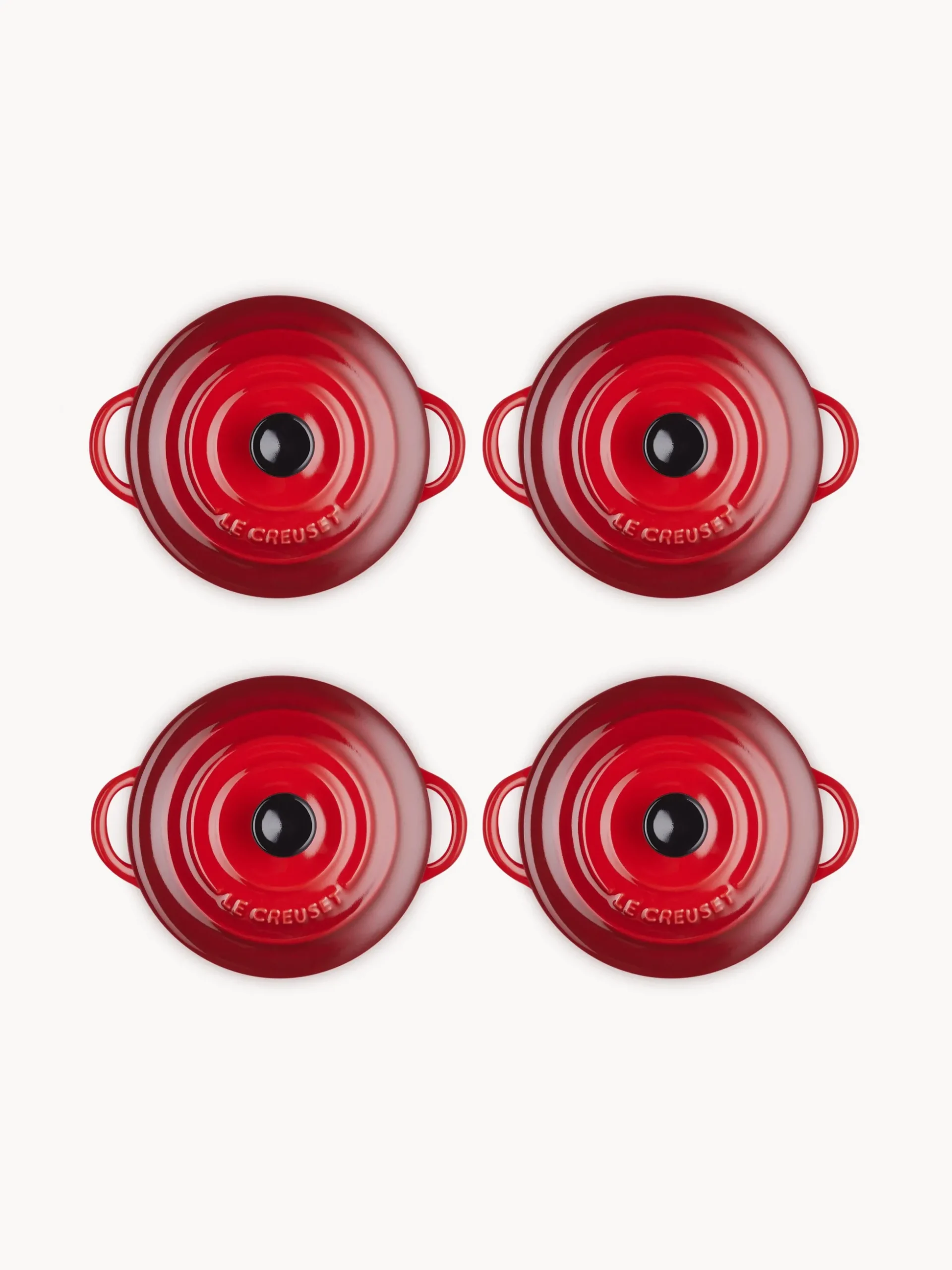 Set di 4 casseruole piccole Mini Cocotte