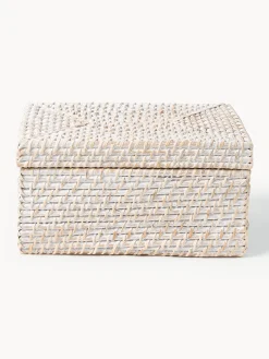 Set di 2 cesti con coperchio Lurdes