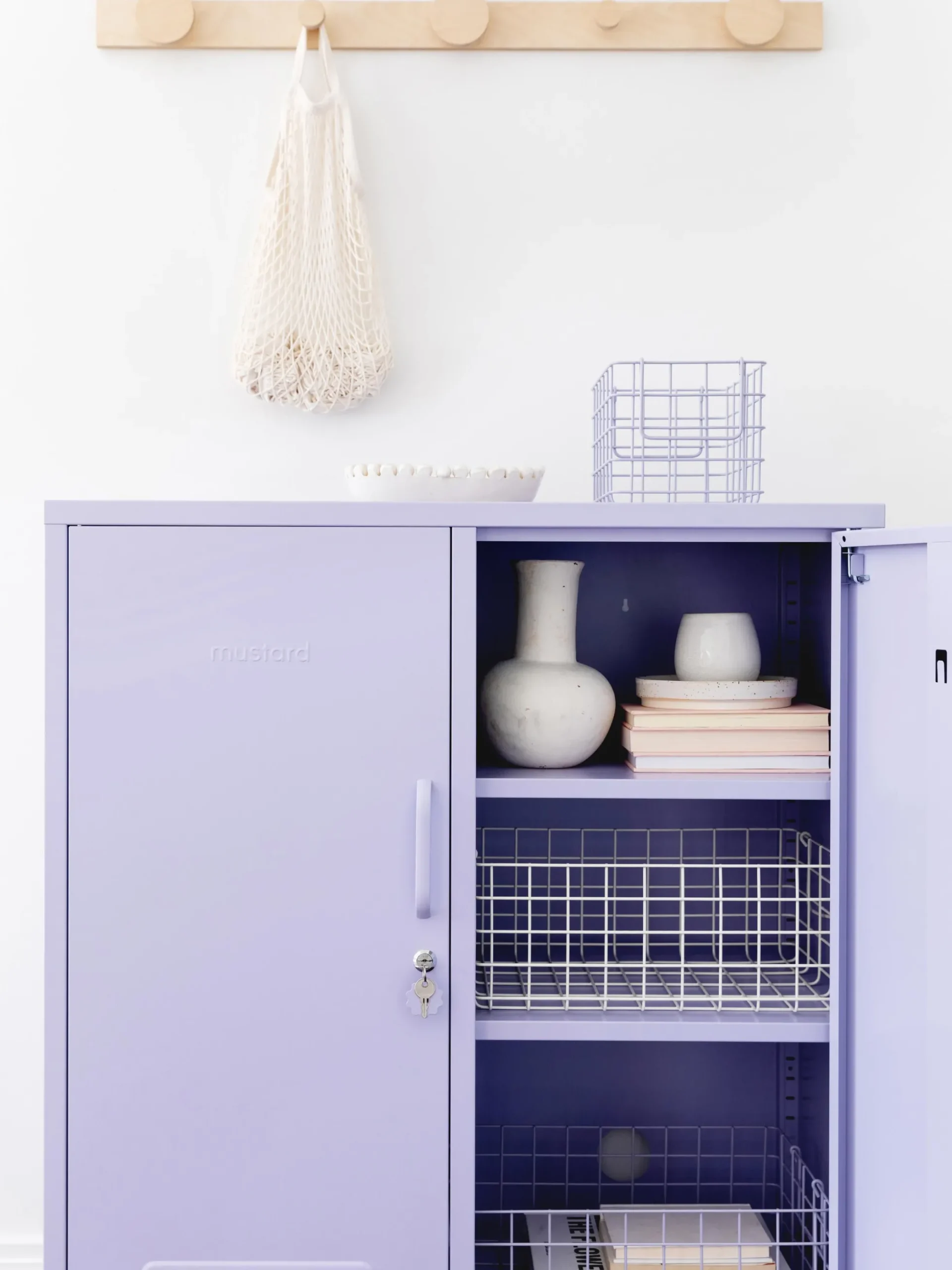 Set di 3 cestini in metallo The Baskets