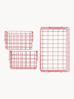 Set di 3 cestini in metallo The Baskets