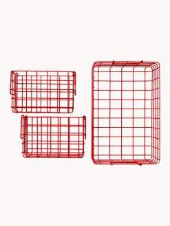 Set di 3 cestini in metallo The Baskets