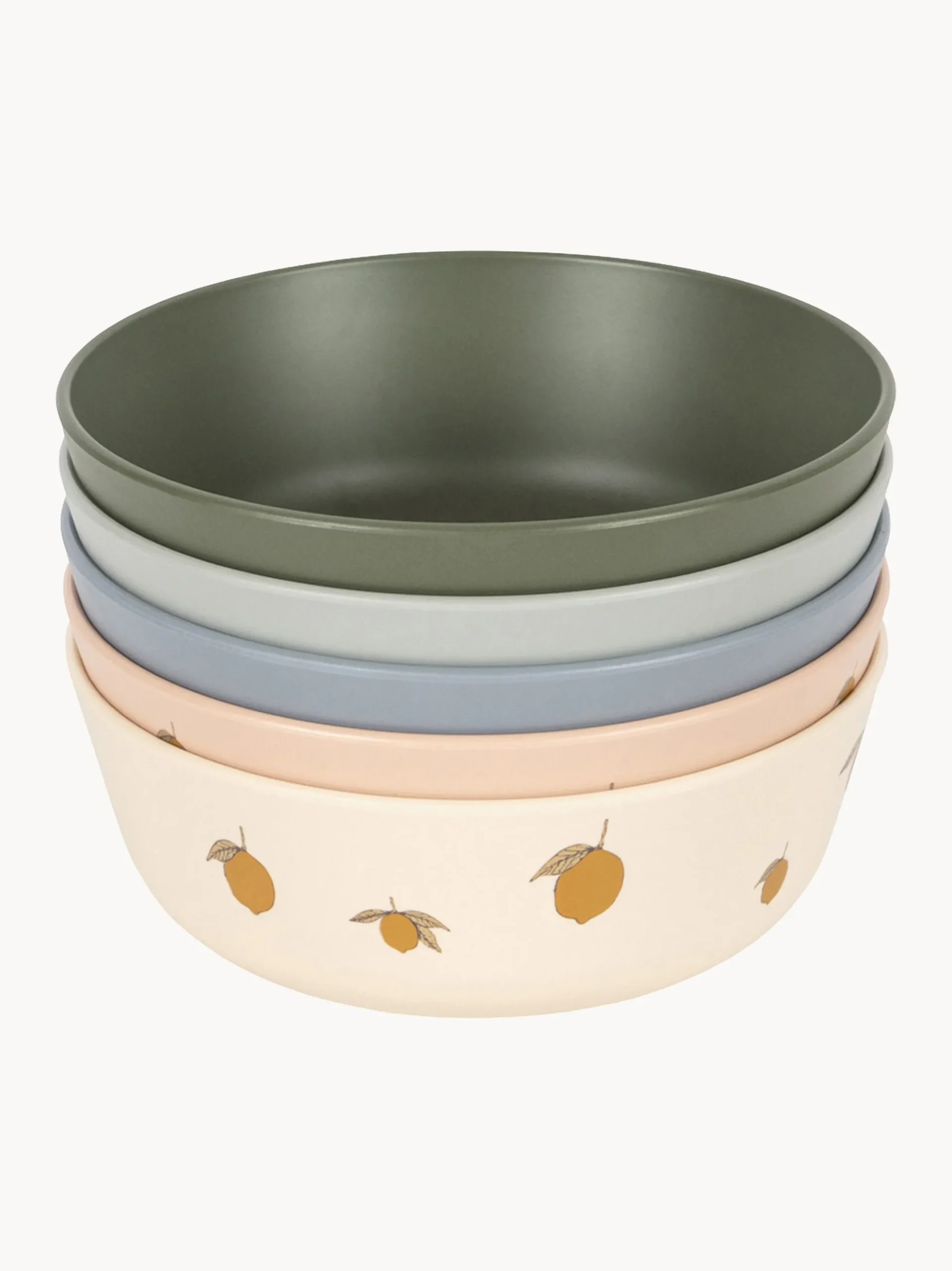 Set di 5 ciotole per bambini Lemon