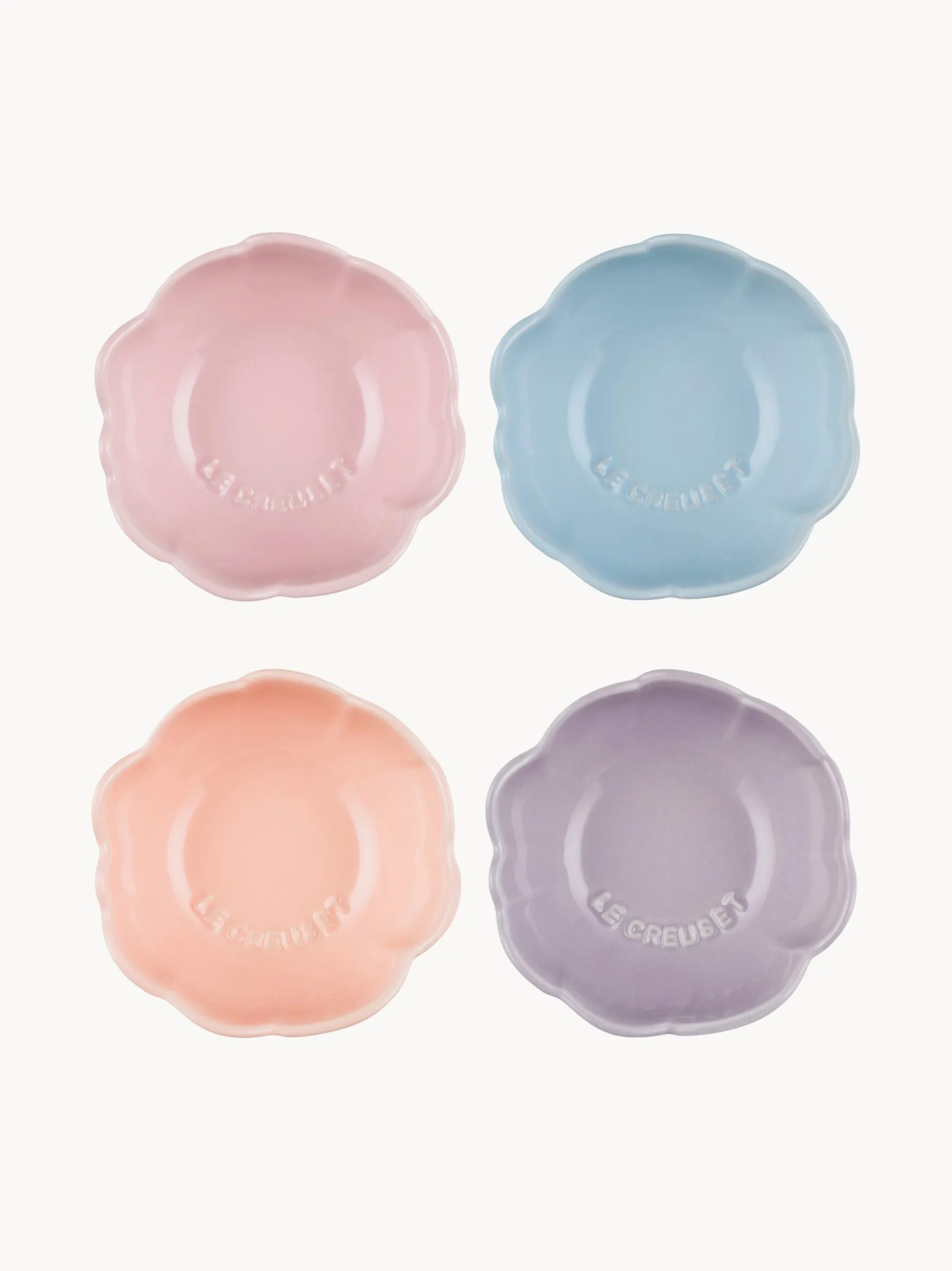Set di 4 ciotole Petal