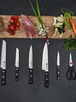 Set di 7 coltelli con ceppo Gourmet