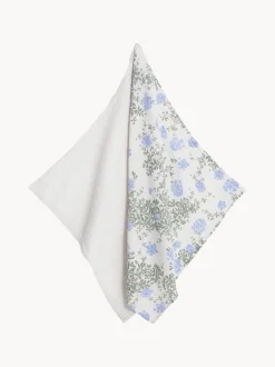Set di 2 coperte in mussola di cotone Plumbago