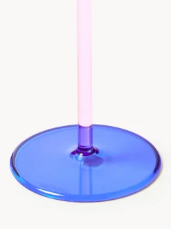 Set di 4 coppe da champagne in vetro soffiato Karisa