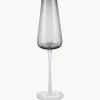Set di 2 flute da champagne in vetro soffiato Belo