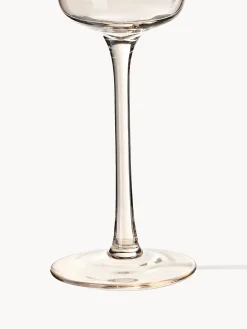Set di 4 flute da champagne in vetro soffiato Ellery