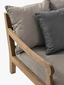 Set di 2 lettini da giardino in legno di teak Bali