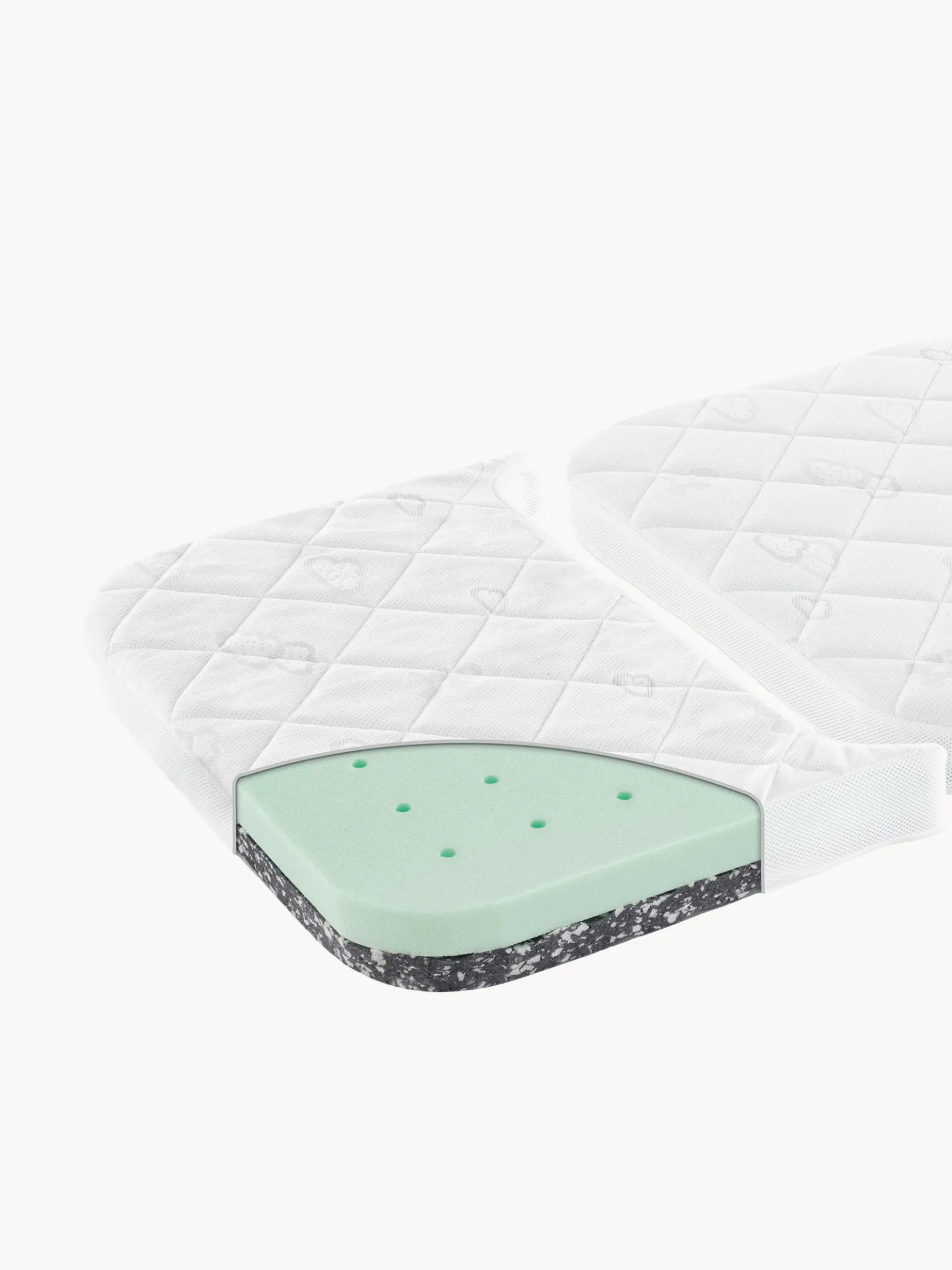 Set di 2 materassi estensibili per lettino Baby & Jr.