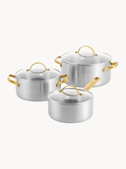 Set di 6 pentole con rivestimento antiaderente Padova