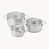 Set di pentole con rivestimento antiaderente KitchenAid, set da 6