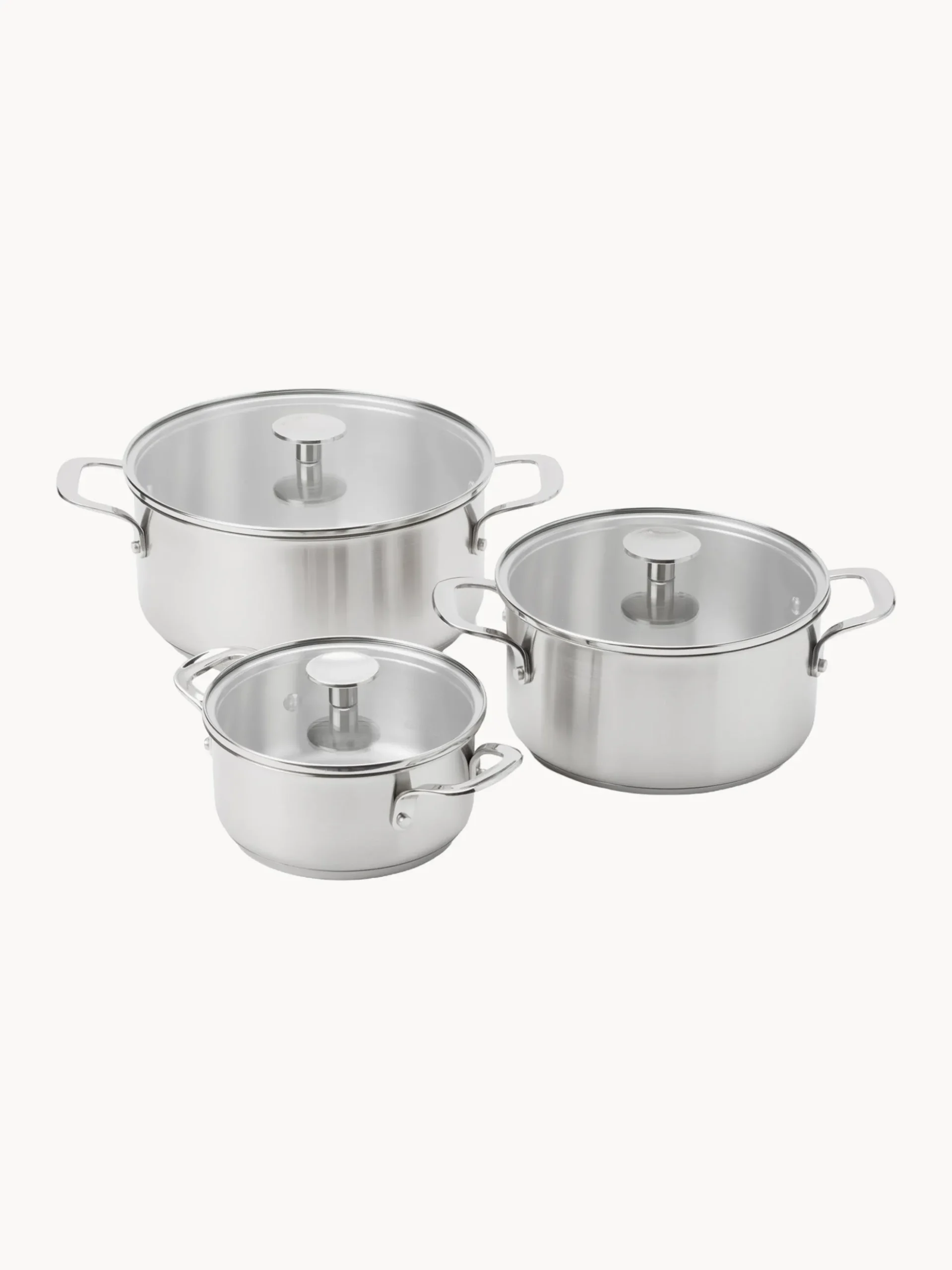 Set di pentole con rivestimento antiaderente KitchenAid, set da 6