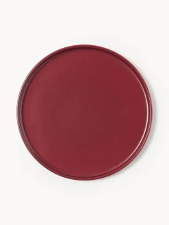 Set di 4 piatti da colazione fatti a mano Lowri
