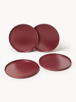 Set di 4 piatti da colazione fatti a mano Lowri