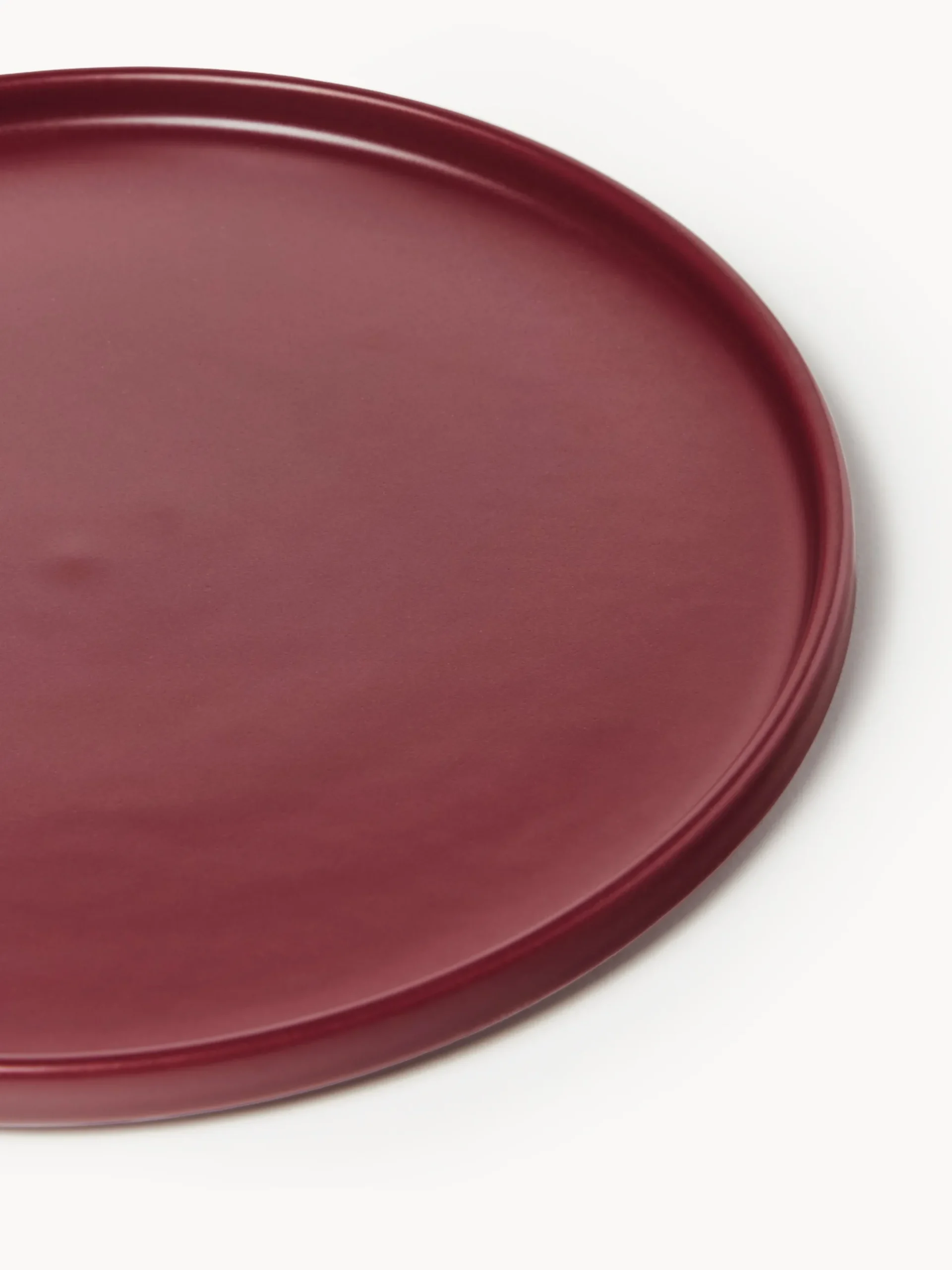 Set di 4 piatti da colazione fatti a mano Lowri