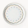 Set di 4 piatti da colazione Flamboyant