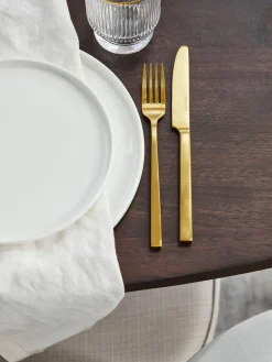 Set di 6 piatti da colazione in Fine Bone China Oco