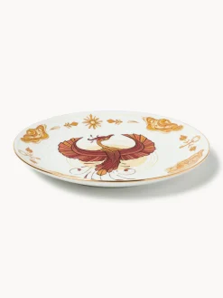 Set di 4 piatti da colazione Mystic