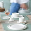 Set di 6 piatti da portata in Fine Bone China Oco