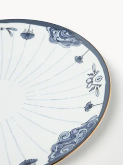 Set di 4 piatti piani Mystic