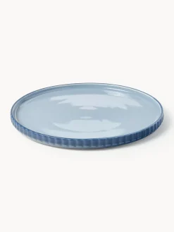 Set di 4 piatti piani Napari