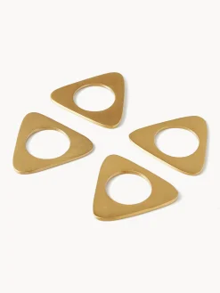 Set di 4 portatovaglioli Triangle