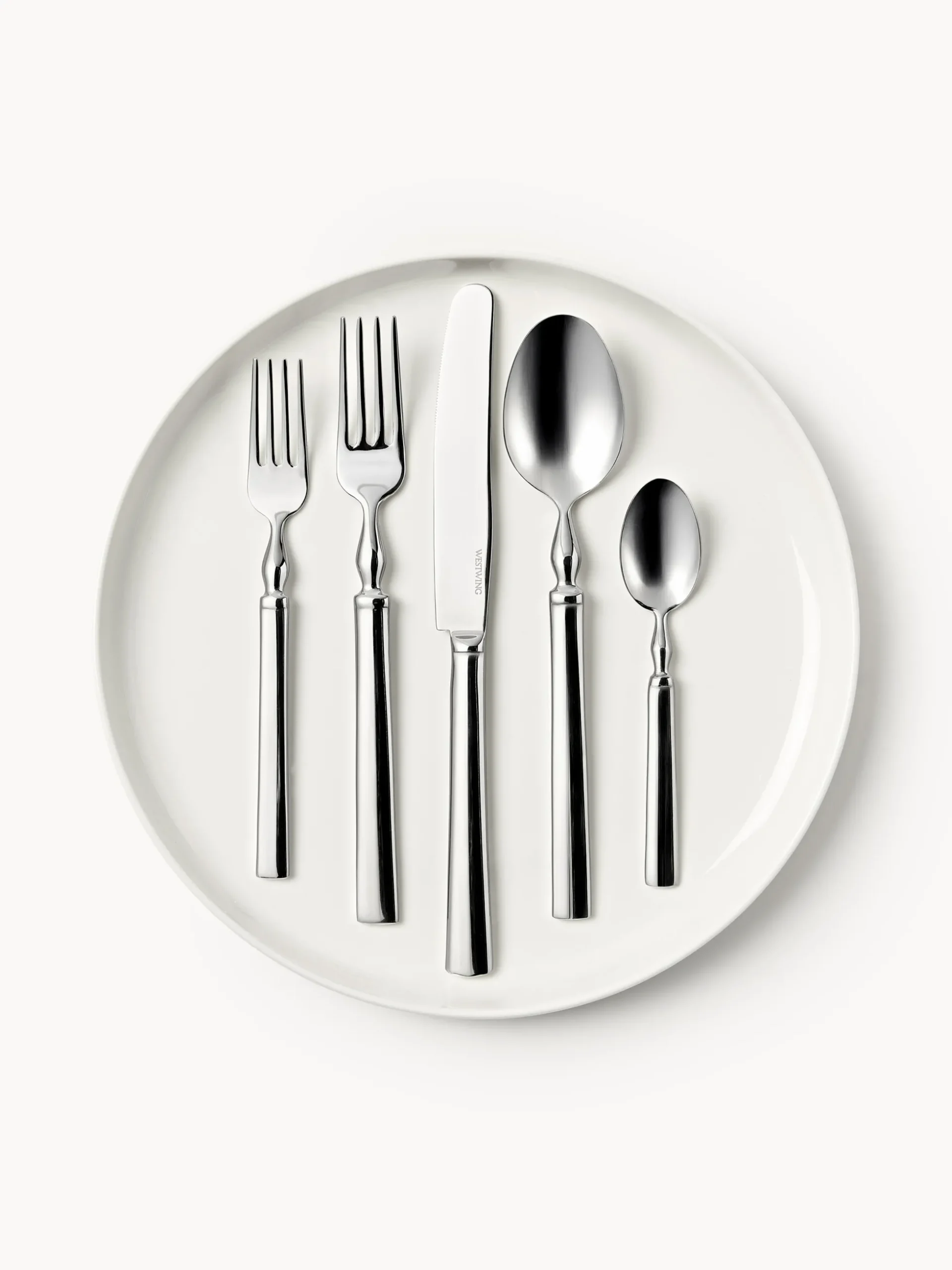 Set di posate lucide Cely, varie misure