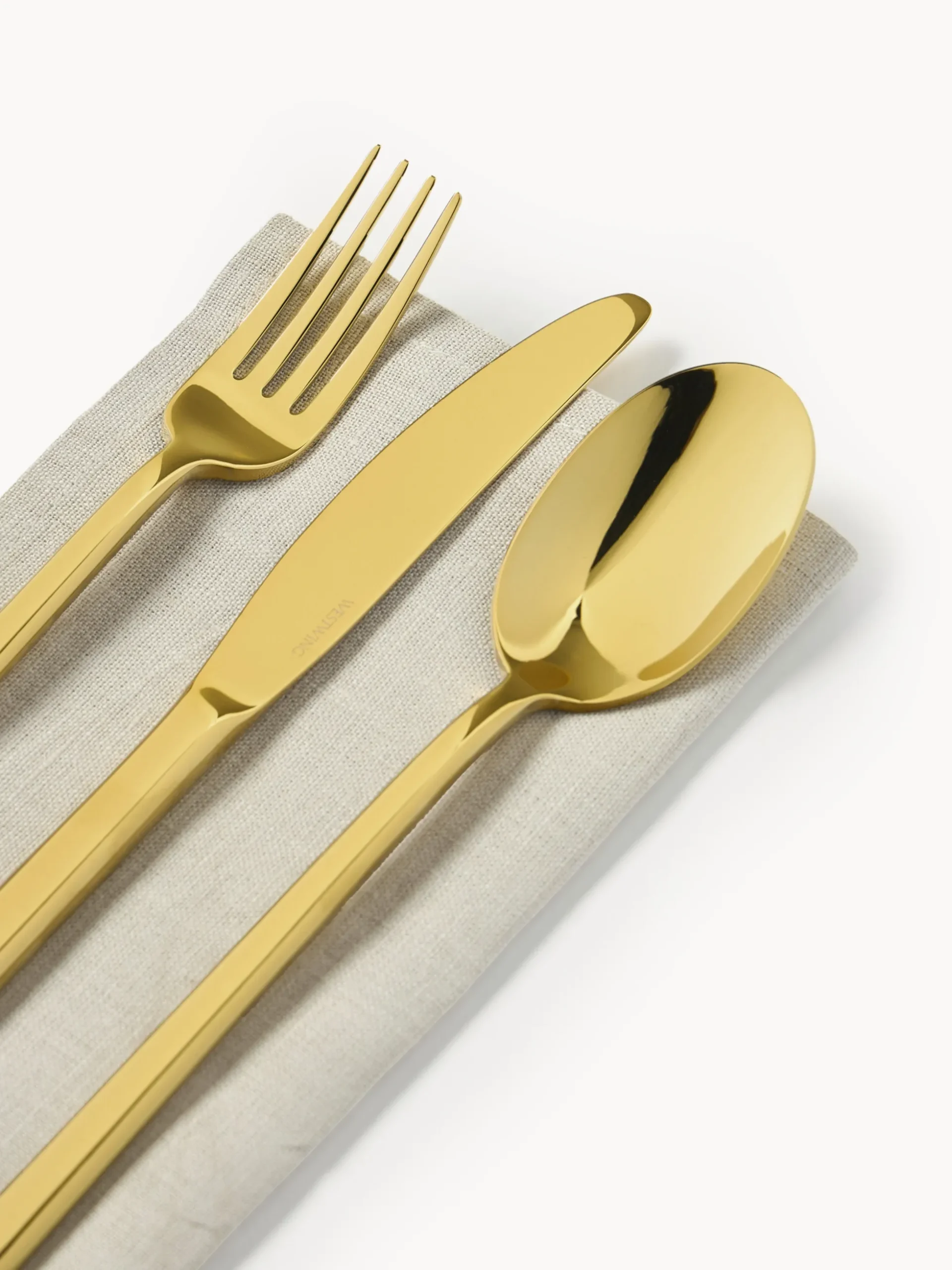 Set di posate lucide Loretta, varie misure