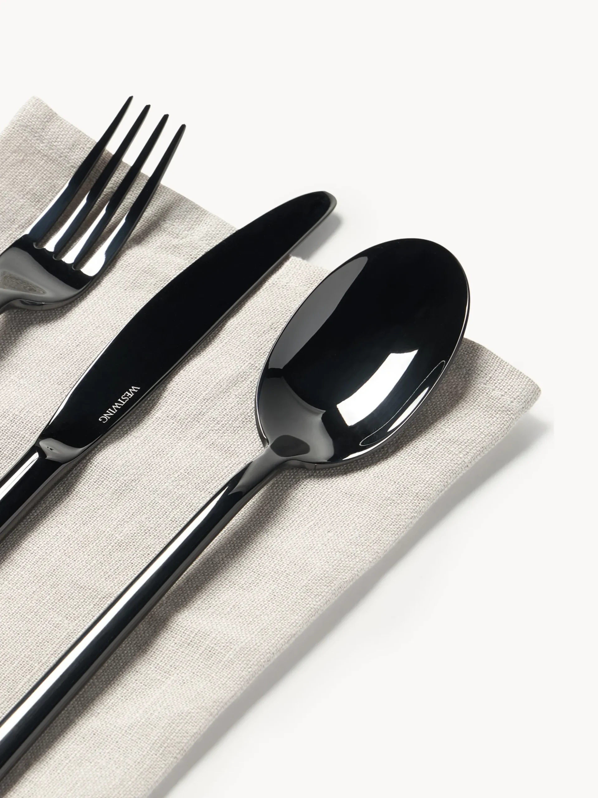 Set di posate lucide Loretta, varie misure