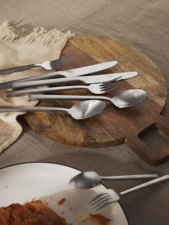 Set di posate spazzolate opache Shine, varie misure