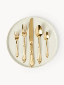 Set di posate spazzolate opache Val, varie misure