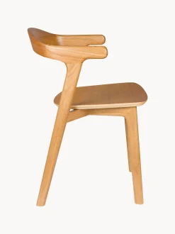 Set di 2 sedie con braccioli in legno Northwood